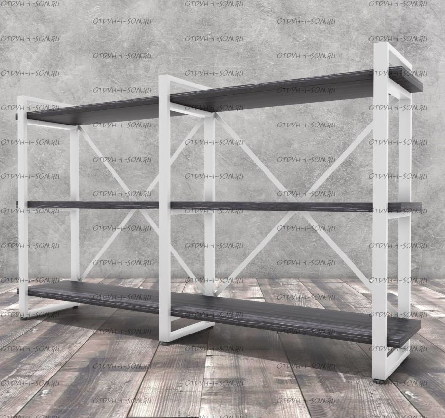 Стеллаж Лофт 160х102-3 (168х34х102)