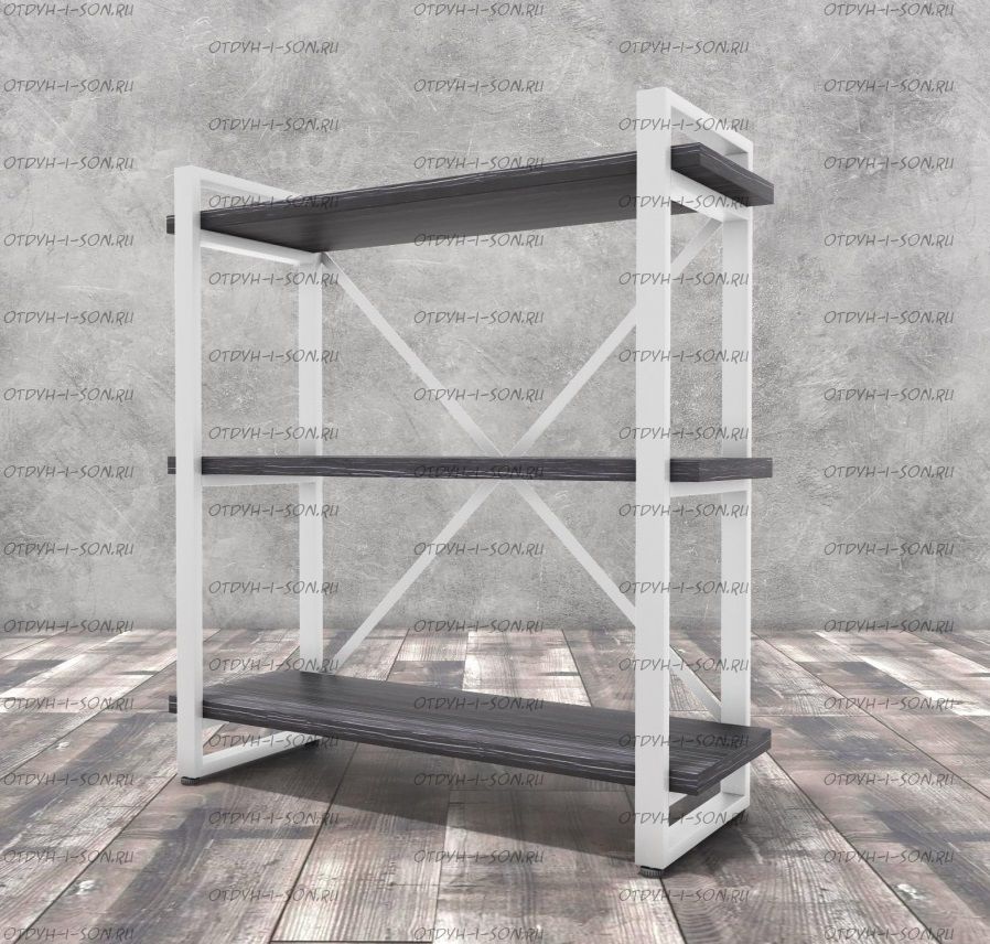 Стеллаж Лофт 80х102-2 (88х34х102)