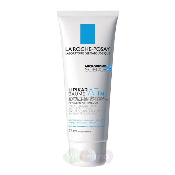La Roche-Posay Lipikar Baume AP+M Бальзам тройного действия для лица и тела