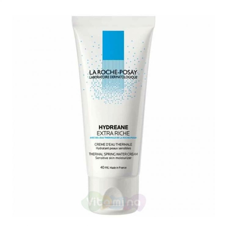 La Roche-Posay Hydreane Extra Riche Увлажняющий крем для чувствительной кожи, 40 мл