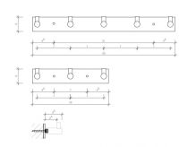 Крючок в ванную Decor Walther BA HAK 05306 схема 2