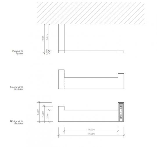 Держатель для туалетной бумаги Decor Walther BK TPH 05905 ФОТО