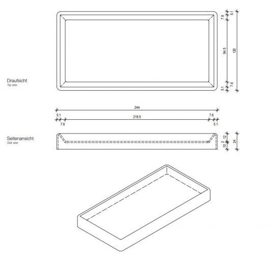 Универсальный контейнер для ванной комнаты Decor Walther DW 08179 ФОТО