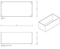 Бокс для ванной Decor Walther DW 08288 схема 6