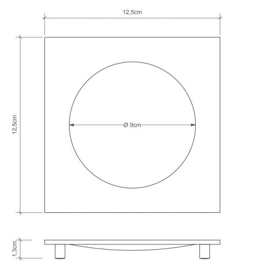 Мыльница Decor Walther DW 08372 схема 8