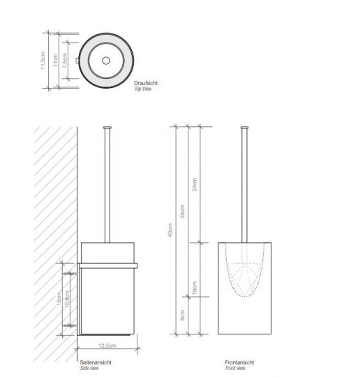 Туалетный ёршик Decor Walther DW 08405 ФОТО