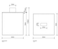 Бокс для ванной комнаты Decor Walther DW 08452 схема 2