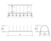 Полотенцедержатель Decor Walther DW 08468 схема 1