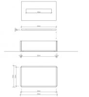 Диспенсер для бумажных полотенец Decor Walther SKY KB 09817 схема 1