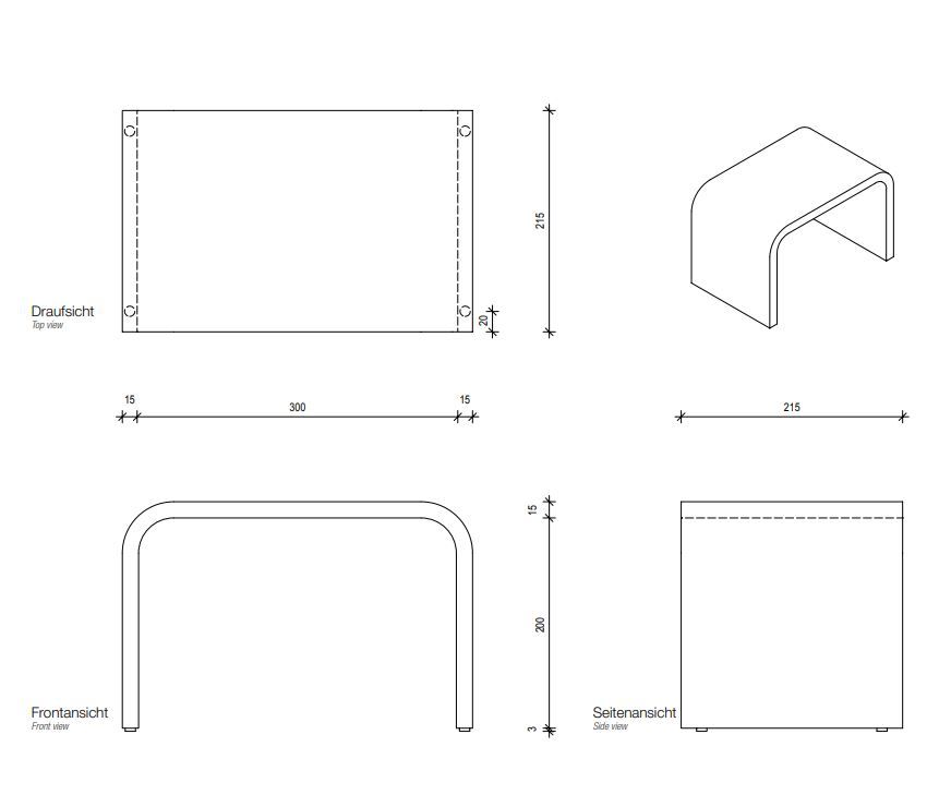 Табурет для душа Decor Walther Stone DCT 09743 ФОТО