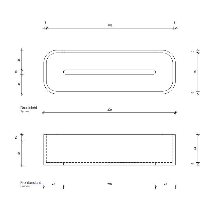 Бокс для ванной Decor Walther Stone SCT 09736 ФОТО