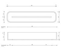 Универсальный контейнер для ванной комнаты Decor Walther Stone SCT 09737 схема 1