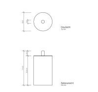 Бокс для ванной комнаты Decor Walther TB BMD 05424 схема 1