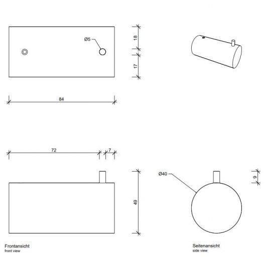 Крючок-вешалка для ванной Decor Walther TB HAK 05400 ФОТО