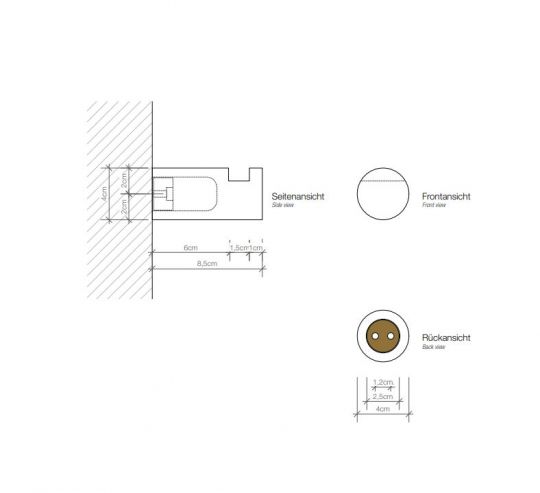 Крючок для ванной комнаты Decor Walther TB HAK 05401 ФОТО