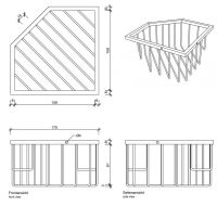 Полка для душа Decor Walther WA ECK 07033 схема 5