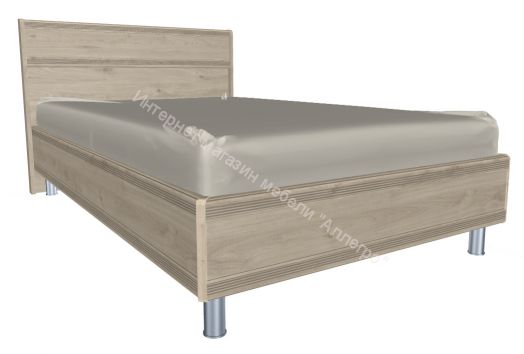 Кровать КР-2003 (1,6*2,0) Карина с жестким изголовьем