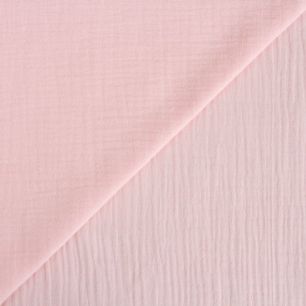 Хлопок - Муслин однотонный нежно-розовый  50x45