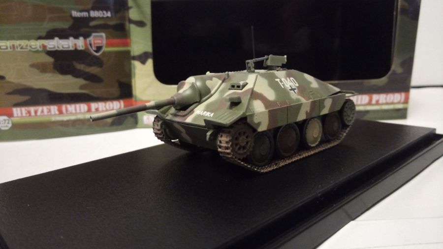 ПТ-САУ Hetzer Венгрия Balaton 1945  (Panzerstahl) 88034 (1/72)