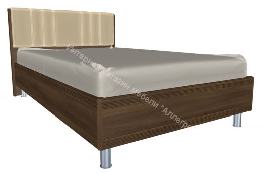 Кровать КР-2012 (1,4*2,0) Карина с  мягким изголовьем