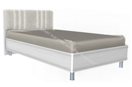 Кровать КР-2012 (1,4*2,0) Карина с  мягким изголовьем