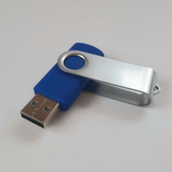 Синие флешки Twist 8 Gb