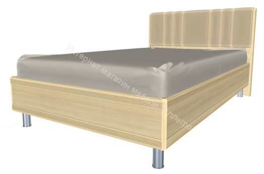 Кровать КР-2013 (1,6*2,0) Карина с мягким изголовьем