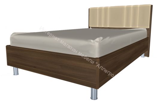 Кровать КР-2013 (1,6*2,0) Карина с мягким изголовьем