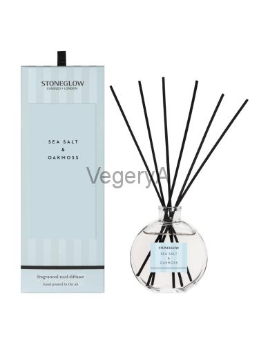 Диффузор Морская соль и белый мох 120мл StoneGlow Современная классика