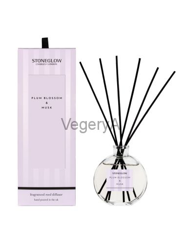Диффузор Цветы сливы и Мускус 120мл StoneGlow Современная классика