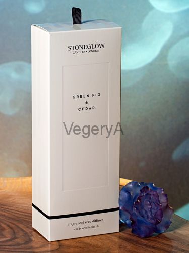 Диффузор Зеленый Инжир и Кедр 120мл StoneGlow Современная классика