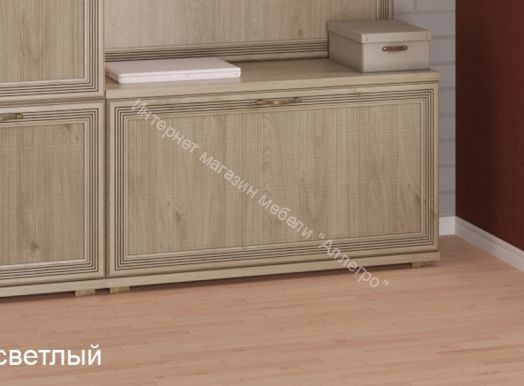 Тумба-обувница ТБ-1041 Карина Снежный ясень
