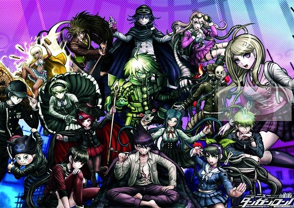 Плакат Danganronpa