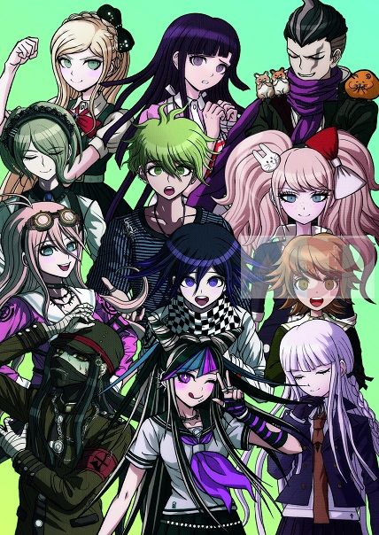 Плакат Danganronpa