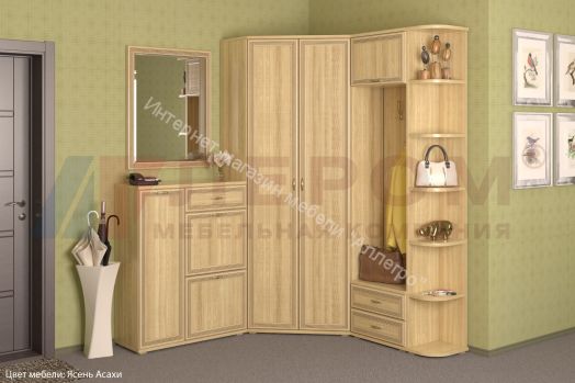 Прихожая КАРИНА комп.8 Акация Молдау