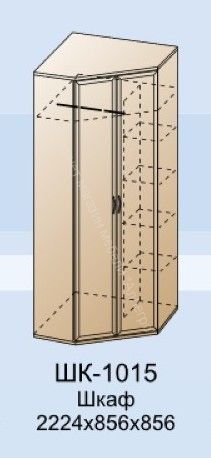 Шкаф ШК-1015 угловой Карина
