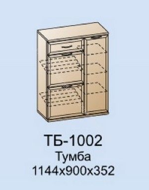 Тумба ТБ-1002 Карина Гикори Джексон светлый