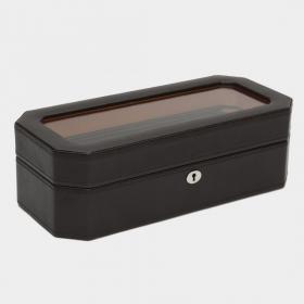 Бокс для 5 часов Wolf Windsor из натуральной кожи 458306