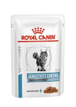 Роял канин Сенситивити Контрол цыпленок и рис пауч (Sensitivity Control Chicken) 85г.