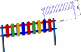 Заборчик ЗД-3