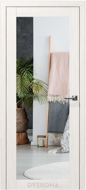 "Сингл Зеркало" Межкомнатная дверь с зеркалом Дверона
