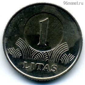 Литва 1 лит 2008