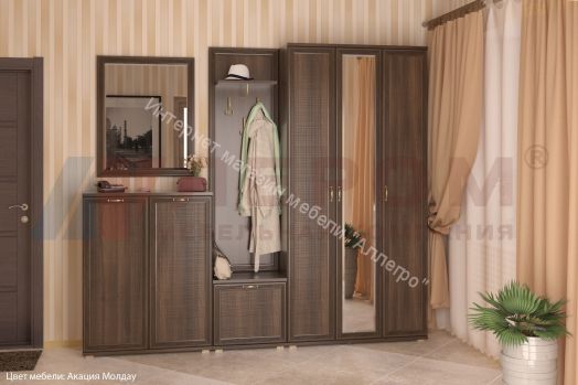 Прихожая КАРИНА комп.4 Снежный ясень