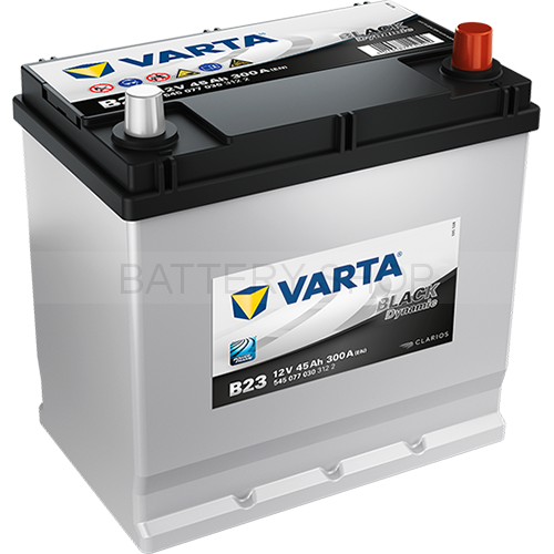 VARTA Black Dynamic 45Ah 300 A B23