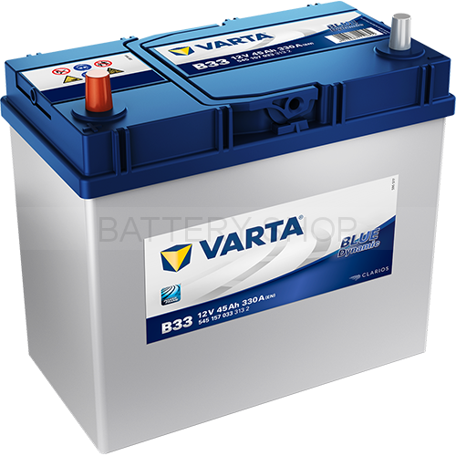 VARTA Blue Dynamic 45 Ah 330 A B33 VARTA Blue Dynamic 45 Ah 330 A B33