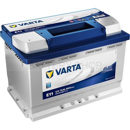 VARTA Blue Dynamic 74 Ah 680 A E11 VARTA Blue Dynamic 74 Ah 680 A E11
