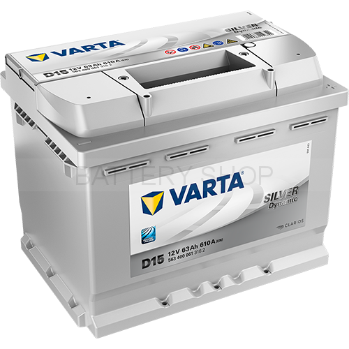 VARTA Silver Dynamic 63 Ah 610 A D15