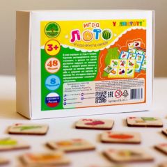лото детское деревянное купить