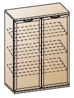 Тумба ТБ-1001 Карина Снежный ясень