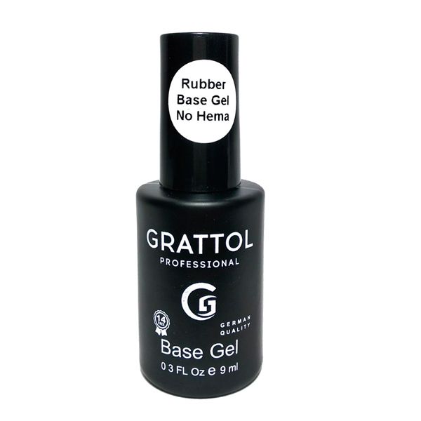 GRATTOL RUBBER BASE GEL NO HEMA, 9МЛ